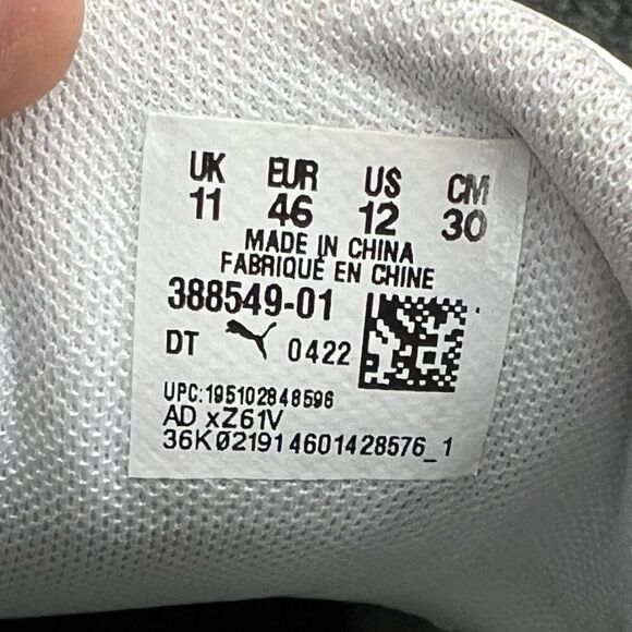 Puma‎ Slipstream INVDR Shoes Men\'s Size 12 White Leather Athletic Retro Sneakers main image 11